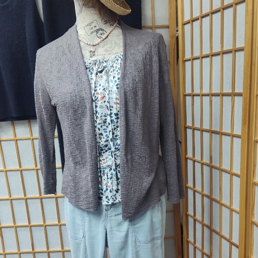 Eileen Fisher Linen Cardigan